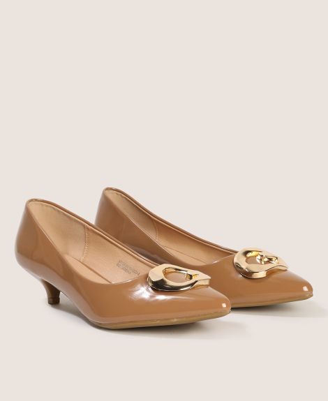 OUTRYT BY AZORTE, Women Pointed-Toe Pumps