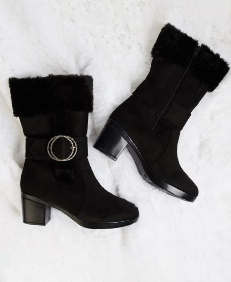 GINGER BY LIFESTYLE, Women Boots With PU Upper