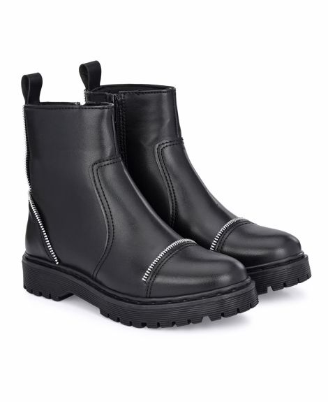 DELIZE, Zip-Closure Ankle-Length Boots