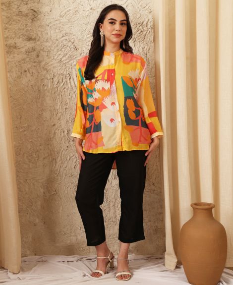 MUSTARD NIA CLUE SHIRT