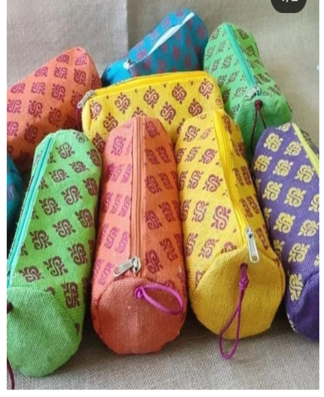 Jute PENCIL POUCH