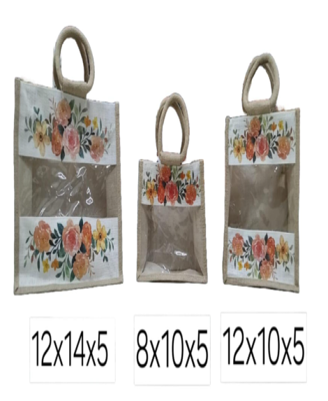 Jute TRANSPARENT Bag
