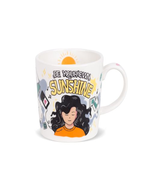 Large Ceramic Coffee Mug, Single Mug, Self Love, | Self Love Collection