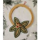 Ekibeki Golden Grass Christmas Wreath (Red & Green)