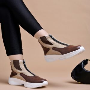 STYLESTRY, Women Ankle-Length Slip-On Boots