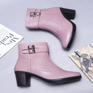 SELFIEE,Women Boots with Faux leather upper