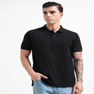 BASIC POLO TSHIRT ONYX