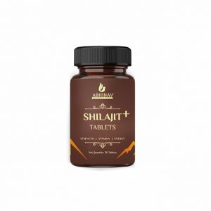 Abhinav Shilajit + Tablets | Stamina booster tablets | All-in-one energy supplement | Elevate your strength, stamina, and energy levels |30 tablets pack of 1