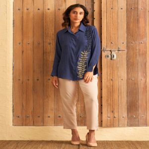 NAVY SPADE SHIRT