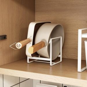 IKIRU
White Steel Plate Stand Rack | Storage Organizer For Kitchen & Home