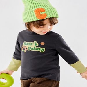 Kids Striped High Neck Top