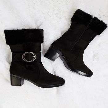 GINGER BY LIFESTYLE, Women Boots With PU Upper