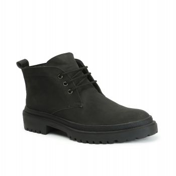 ELLE,Women Ankle-Length Lace-Up Boots