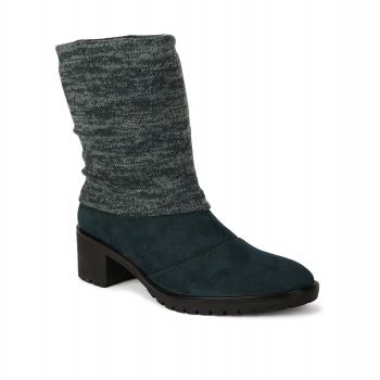 BRUNO MANETTI, Mid-Calf Length Boots with Side Zipper