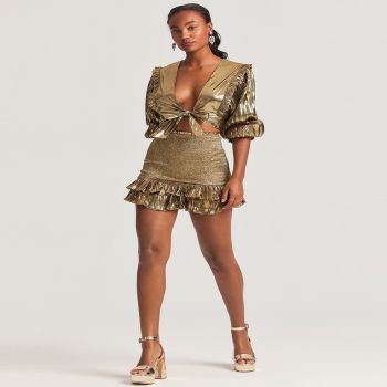 LOVESHACKFANCY, Nolita Smocked Tiered Skirt