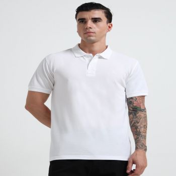 BASIC POLO TSHIRT VANILLA ICE