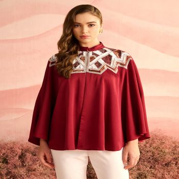 WINE ELECTRIC SHIRT
