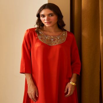 BROWN RENATA DRESS
