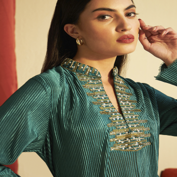 EMERALD PERMA DRESS