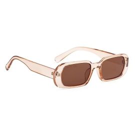 ROYAL SON Narrow Rectangle UV Protection Sunglasses For Men Women