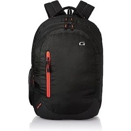 ECO 1 Black Orange Red Laptop Backpack