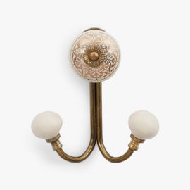 CASADECOR Pearly White Filigree Hook