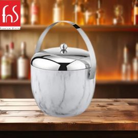 FnS Double walled Apple Ice Bucket (Marble)