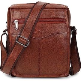 Casual Crossbody Synthetic Leather Men Sling Bag