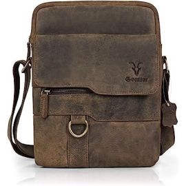 Men's Hunter Leather 11" Messenger Bag