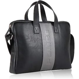 Iconic 15" Briefcase-Black Stylishly Laptop Briefcase Bags for Men Women Designed for Office and Casual Wear (PT2752490_4-1)