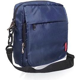 Men's Rome Navy Blue Crossbody Shoulder Sling Bag for iPad/10inches Tablet