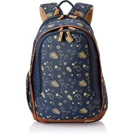 Triumph 26L Water Resistant School Bag//Backpack/College Bag for Men/Women - Navy Blue