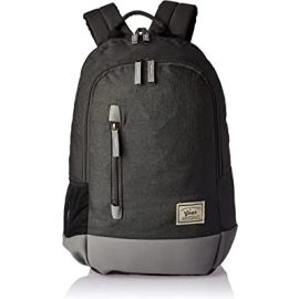 Classic 25 Ltrs Charcoal Grey and Grey Casual Backpack (Bkpcamps83804)