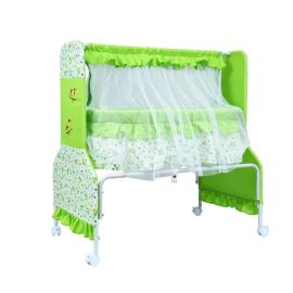 1st Step Cradle With Swing And Mosquito Net-Green - 0 to 12 Months