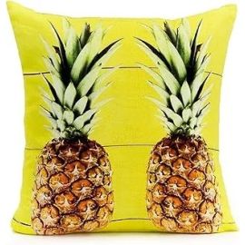 Encasa Homes Cushion Covers - Printed Cotton Twill Fabric - 40x40 cm - 16"x16" - Multi - Pack of 2