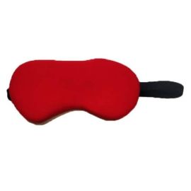 Lushomes Sleep Eye Mask-Updated Design Light Blocking Sleep Mask, Soft and Comfortable Night Eye Mask for Men Women, Eye Blinder for Travel/Sleeping/Shift Work (Pack of 1, Red)