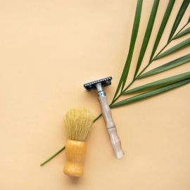 OnEarth Double Edge Bamboo Handle Safety Razor