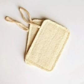 OnEarth Natural Loofah Body Scrubber- Pack of 2 - Rectangle Shape