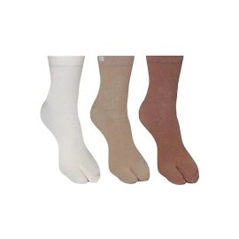 Supersox Women Pack of 3 Plain Thumb Cotton Socks (Regular/Ankle/Sneaker Lengths)