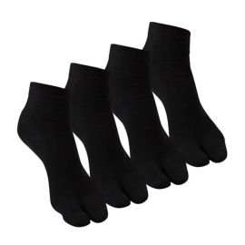 Supersox Women's Sneaker Pack of 4 Thumb Combed Cotton Socks